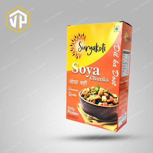 Soya Chunks Packaging Boxes