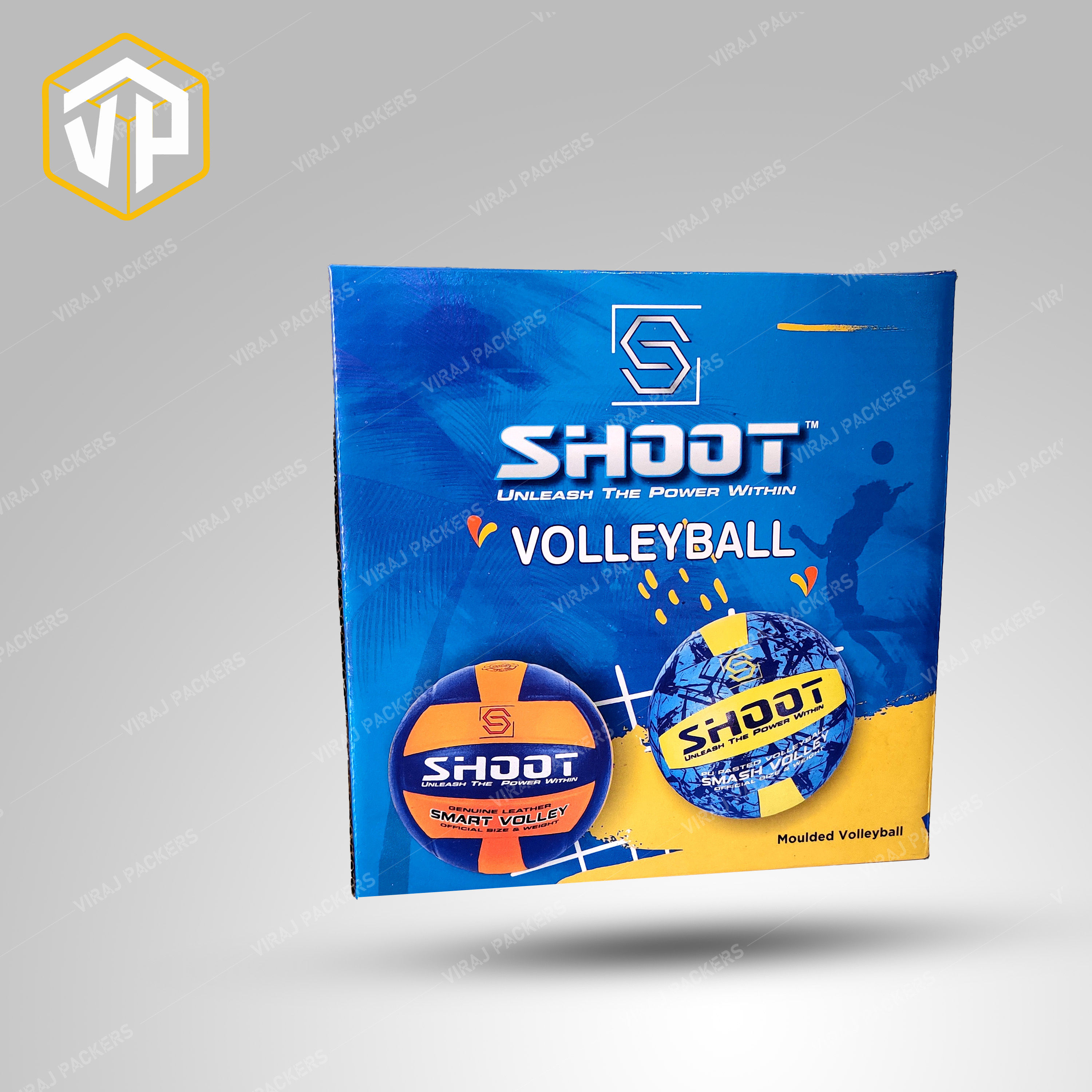 Premium Customized Window Cut Volley Ball Packaging Box