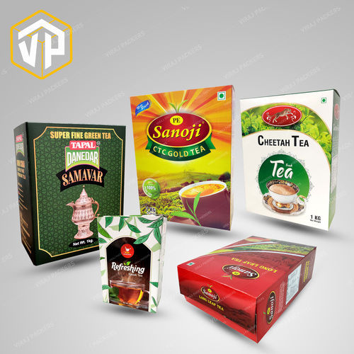 Custom Printed Tea Powder Packaging Box