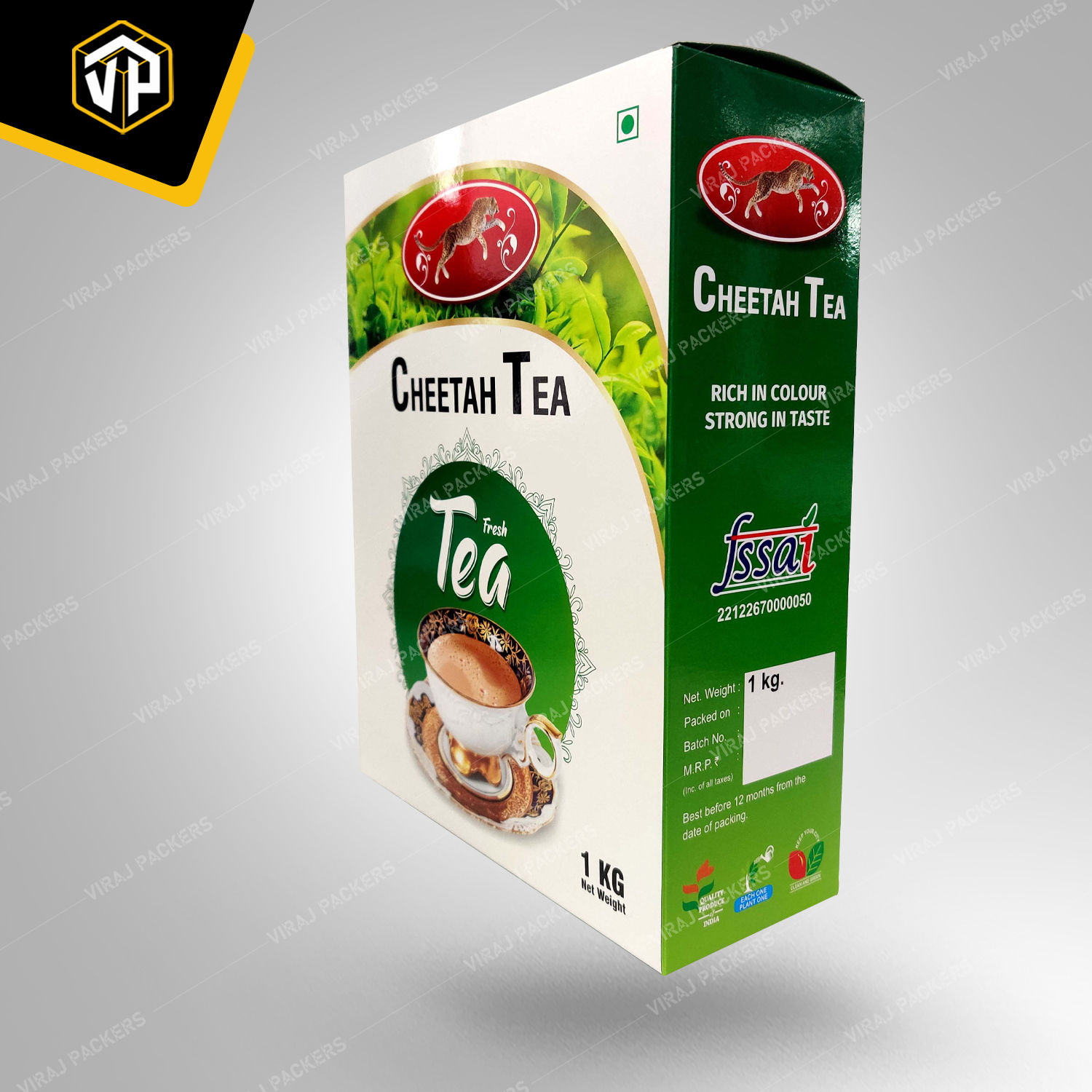 1 Kg Premium Quality Tea Packaging Box