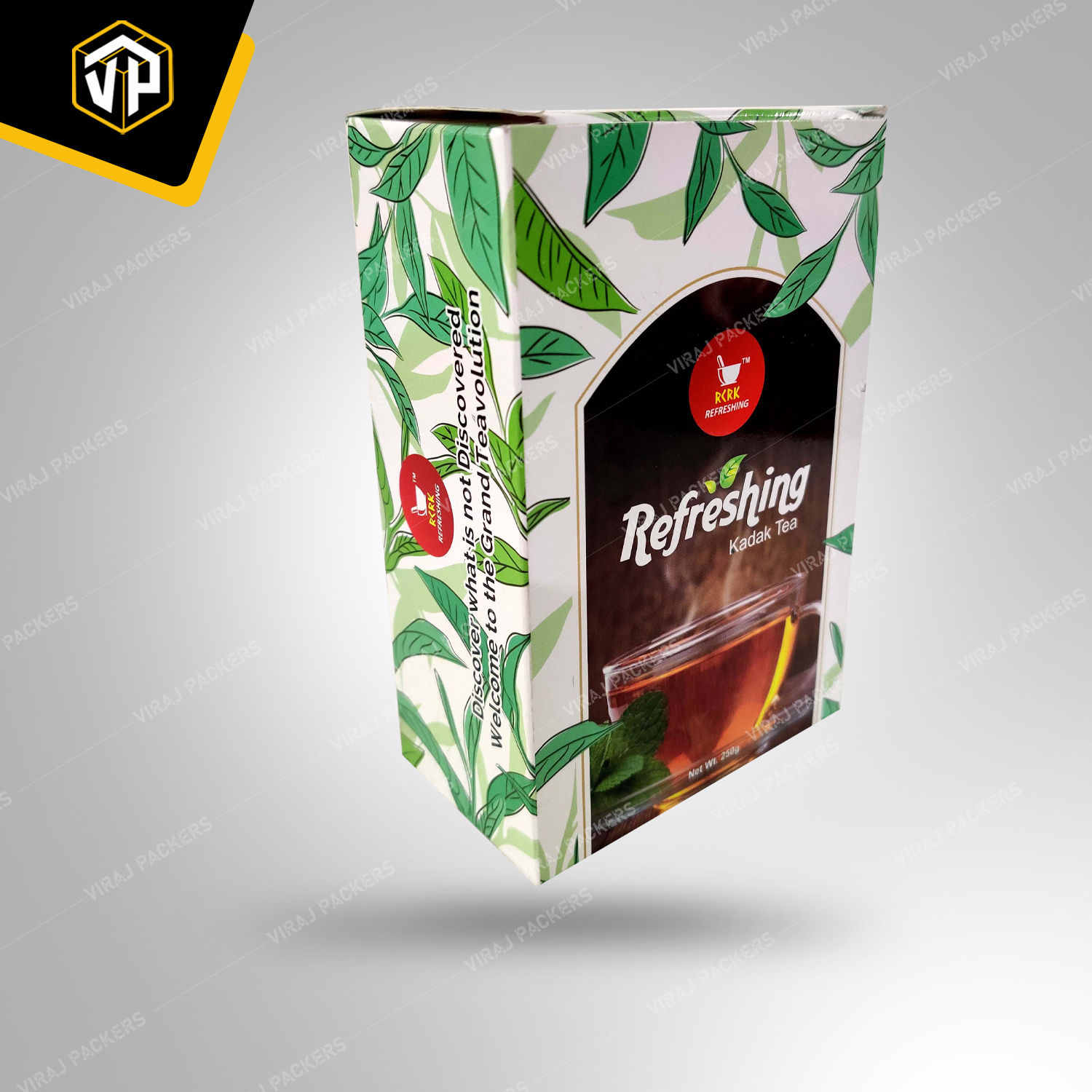 250 Gram Kadak Tea Packaging Box