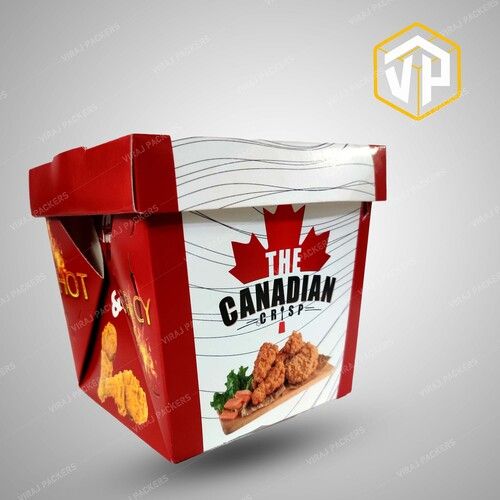 Custom Printed Chicken Paper Bucket