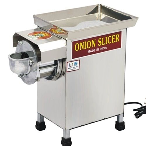 Onion Slicer Machine - Material: Stainless Steel