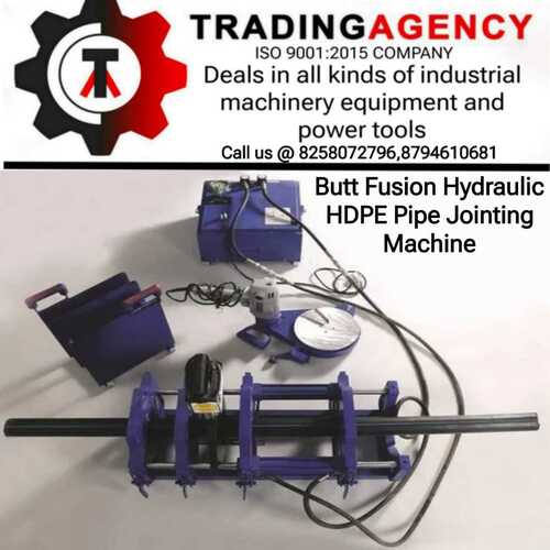 BUTT FUSION HDPE HYDRAULIC PIPE JOINTING MACHINE