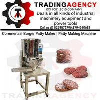 Commercial Burger Paty Making Machine - Material: Steel