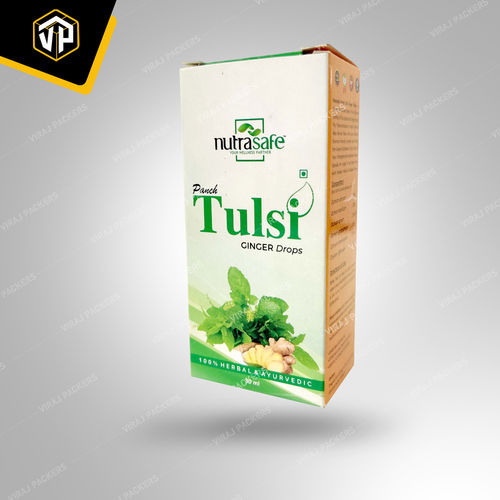 Tulsi Drop Medicine Packaging Box