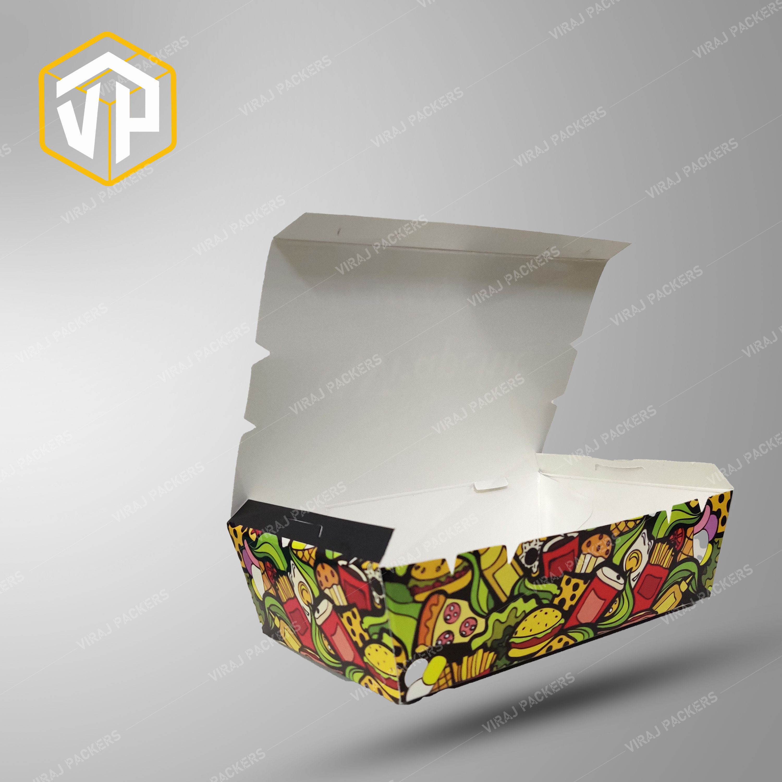 Custom Printed Momos Packaging Box