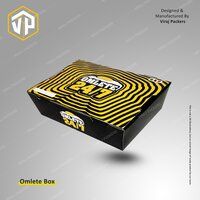 Food Packaging Box / momos box / omlet box / wrap box / sandwich box / paratha box