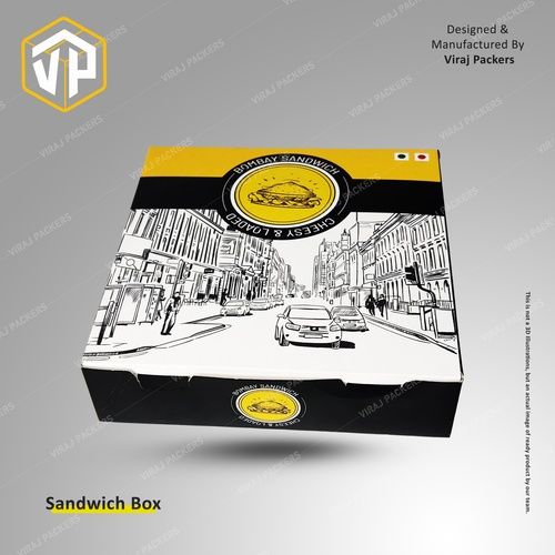 Egg Sandwich Packaging Box