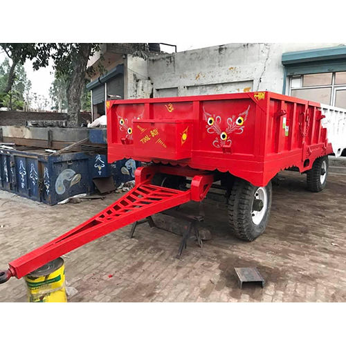 Farming Tractor Trolley - Material: Mild Steel