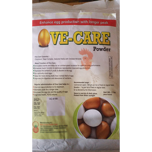 Ve Care Poultry Feed Supplement Enhancer Powder - Application: Fodders