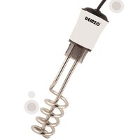 1500w Uemzo Immersion Water Heater - Stainless Steel, White, 1500 Ltr/hr Capacity, 220-240 Volt, 1 Year Warranty