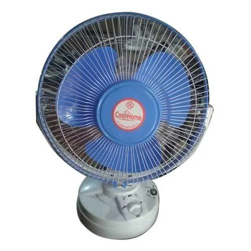 Moving Ap Table Fan - Color: White & Blue