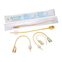 Siliconised Foley Balloon Catheter