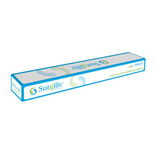 Siliconised Foley Balloon Catheter