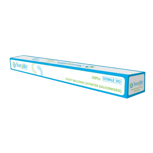 Siliconised Foley Balloon Catheter