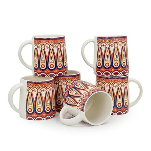 350 Ml Ceramic Coffee Mug - Color: Different Available