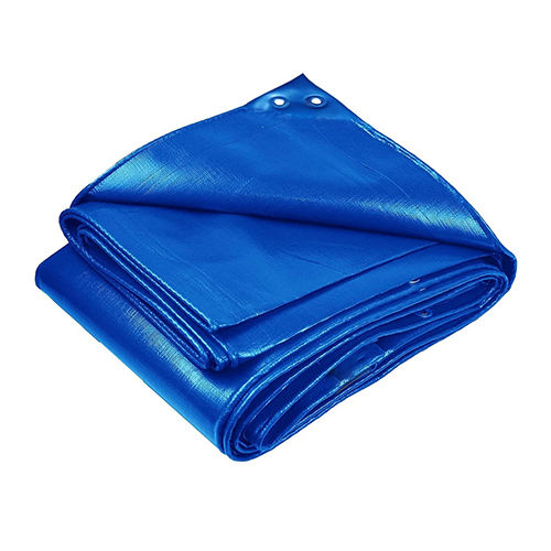 Hdpe Waterproof Tarpaulin - Color: Blue