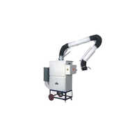 Welding Fume Extractor - Stainless Steel, High Suction Power, Air Cooling System | Portable Design, 200-300 Volt Range, 1 Year Warranty