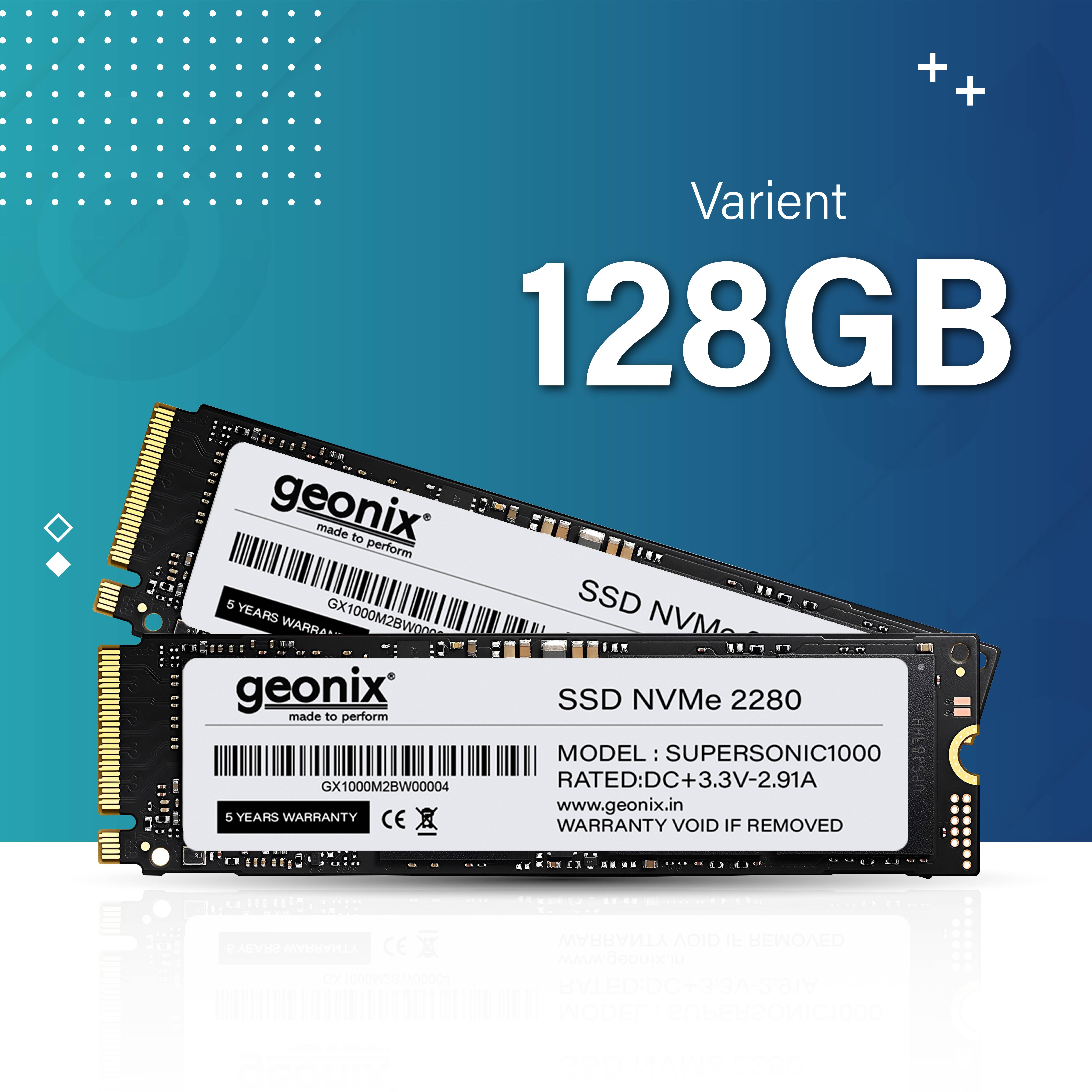 Geonix 128GB NVMe SSD