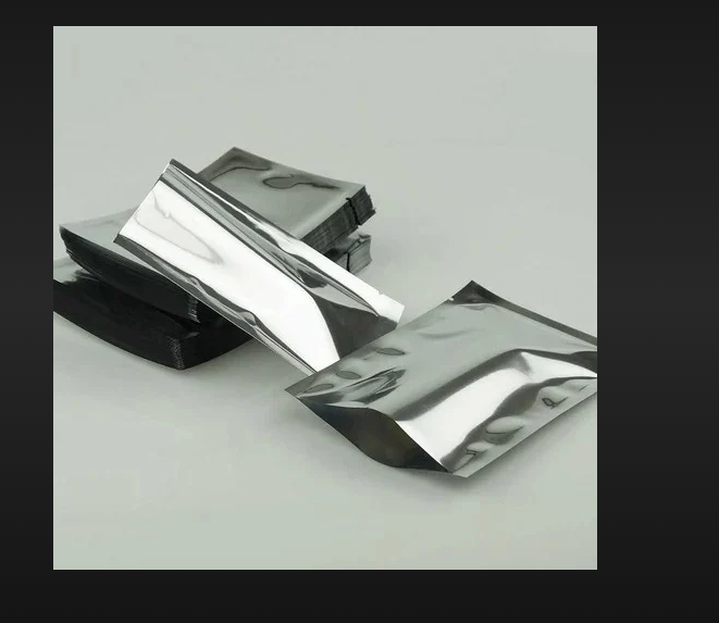 Silver pouch food packing 8"X10"