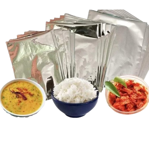 Silver Pouch Food Packing