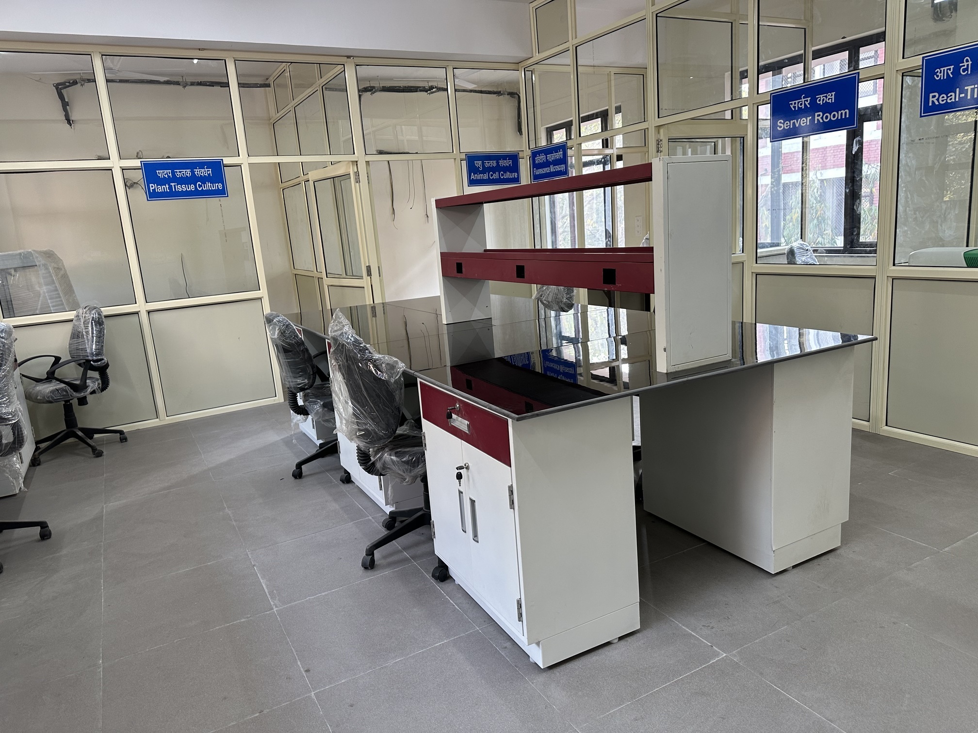 Metal Laboratory Moduler Furniture