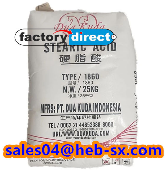 CAS 57-11-4 Industrial Grade Stearic Acid 1860/1820/1842/1801 for PVC/Rubber