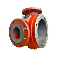 Hmc Pump Sand Casting - Color: Red