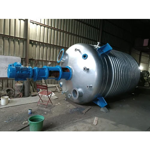 Industrial Limpet Coil Reactor - Material: Stainless Steel