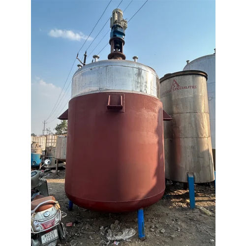 15Kl Stainless Steel 315 Jacketed Reactor Vessel - Capacity: 10 Kiloliter/Day