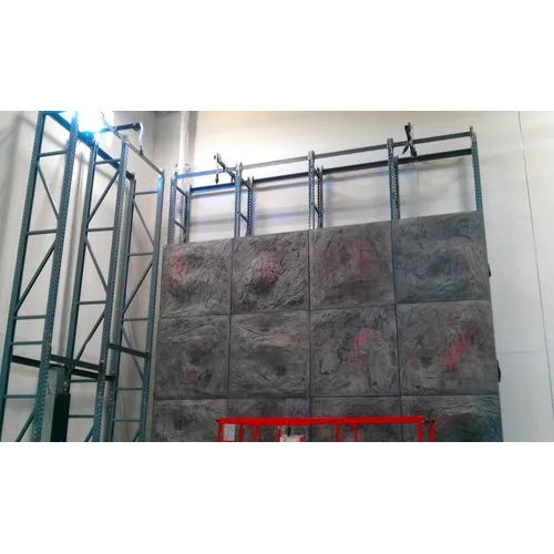 3D Indoor Fiber Climbing Wall