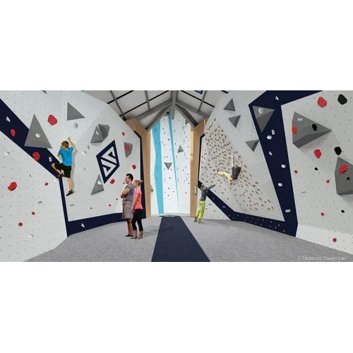 Indoor Wooden Climbing Wall