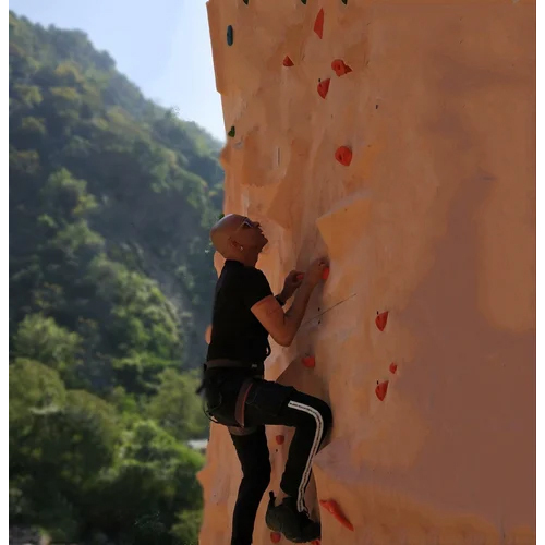 Outdoor Climbing Wall