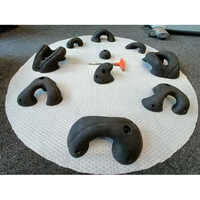 Rock Climbing Holds - High Quality Fiber Material, Variety Of Colors Available, Warranty Included