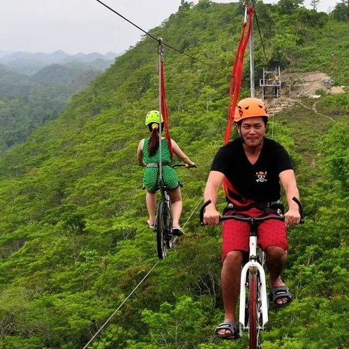 Outdoor Zip Line Rides
