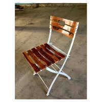 Wooden Garden Chair - Artwork: Handmade