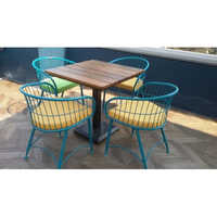 Outdoor Table Set - Artwork: Handmade