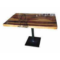 Single Stand Table - Artwork: Handmade