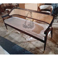 Wooden Cane Sofa - General Use: Yes