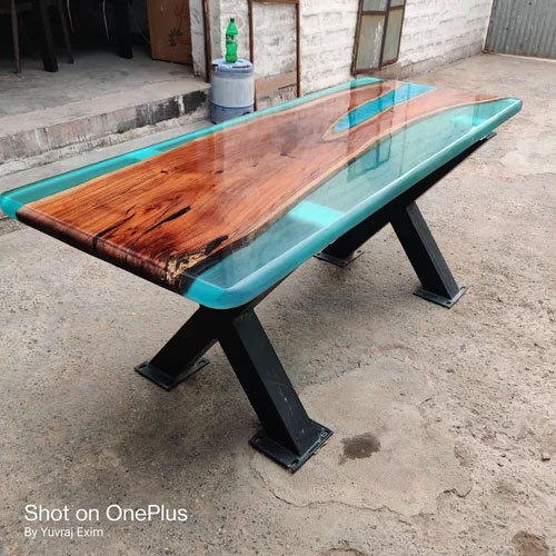 Epoxy Resin Wooden Dining Tables