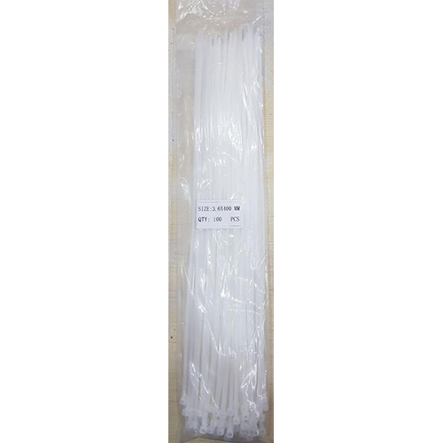 01_100 Pcs 3.6x400 MM Nylon Cable Tie