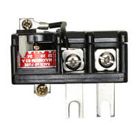 Single Phase Ax-2 Pole Relay - Black Color, Rated Voltage 210-240 Volt | Reliable Solution For Electric Fittings With Warranty