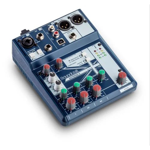 Soundcraft Harman Mixing Console Recording Interfaces
