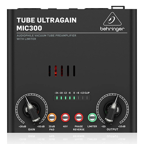 Behringer  Tube Ultragain MIC300 Pre Amplifier