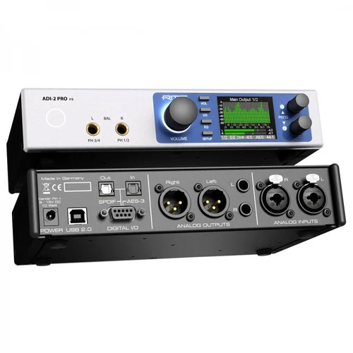 RME Fireface 802 FS 60-Channel USB-B Audio-MIDI Interface Amplifier