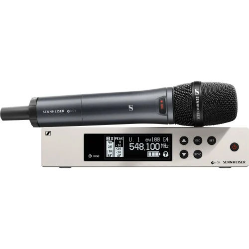 Sennheiser Ew 100 G4-835-S Wireless Handheld Microphone System - Color: Black