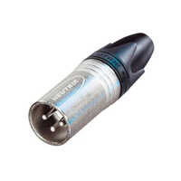 Neutrik Nc3mxx - Metal And Plastic Xlr Male Audio Connector | High-quality, Easy Installation, Secure Connection For Professional Audio Applications
