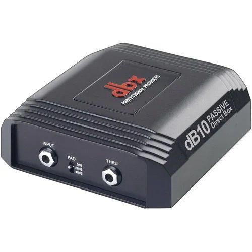 Dbx Db10 Passive Di Box - Color: Black