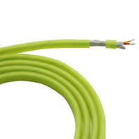 Krystal 18 Awg Installation Microphone Cable - Pvc Jacket , 100 Meters Length, Green Color, Shielded For Clear Audio Recording